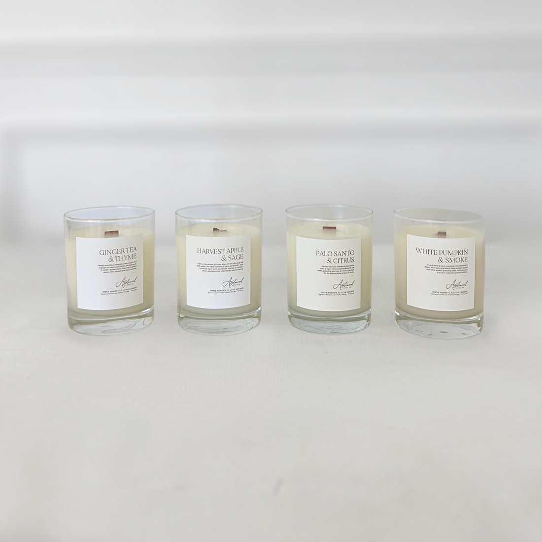 AUTUMN COLLECTION  |  Signature Coconut-Soy Candles