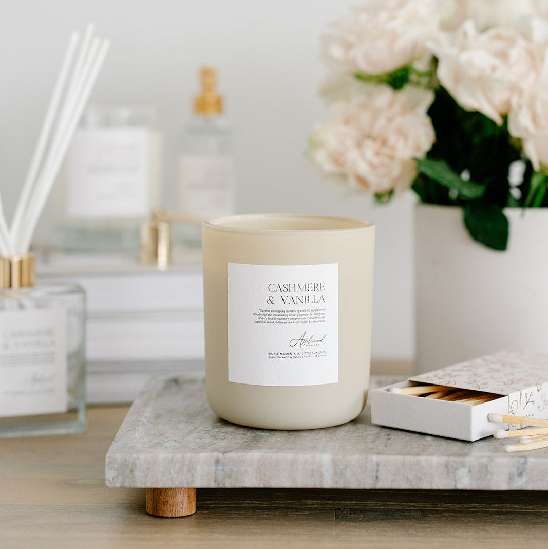 CASHMERE &amp; VANILLA  |  Luxury Home Fragrance