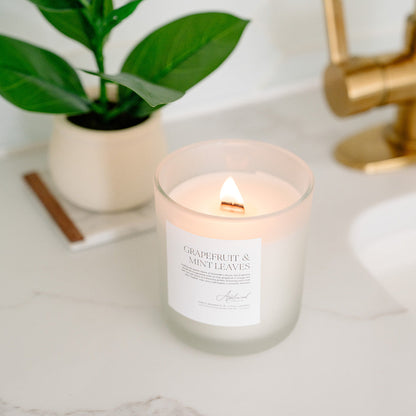 GRAPEFRUIT &amp; MINT LEAVES  |  Luxury Home Fragrance